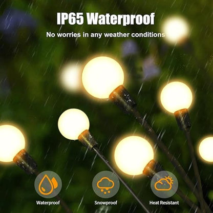 Solar Powered Firefly Light - IPS65 Waterproof