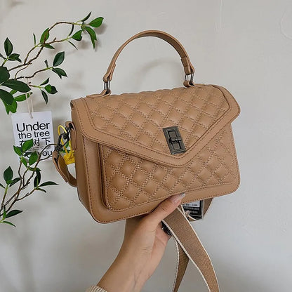 Ivory Luxe Quilted Bag