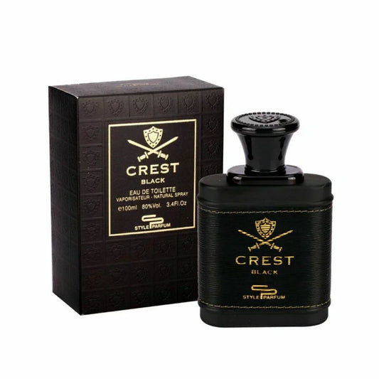 CREST BLACK EAU DE FERFUME (100ml) FOR MAN MADE IN DUBAI (UAE)